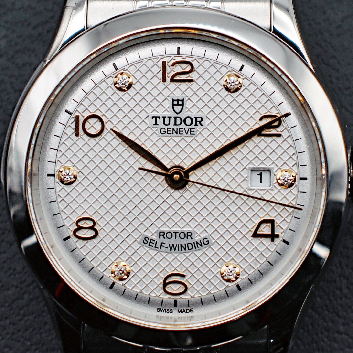 TUDOR 1926 28mm ホワイトダイアル ダイヤモンド 自動巻き レディース腕時計