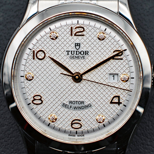 TUDOR 1926 28mm ホワイトダイアル ダイヤモンド 自動巻き レディース腕時計