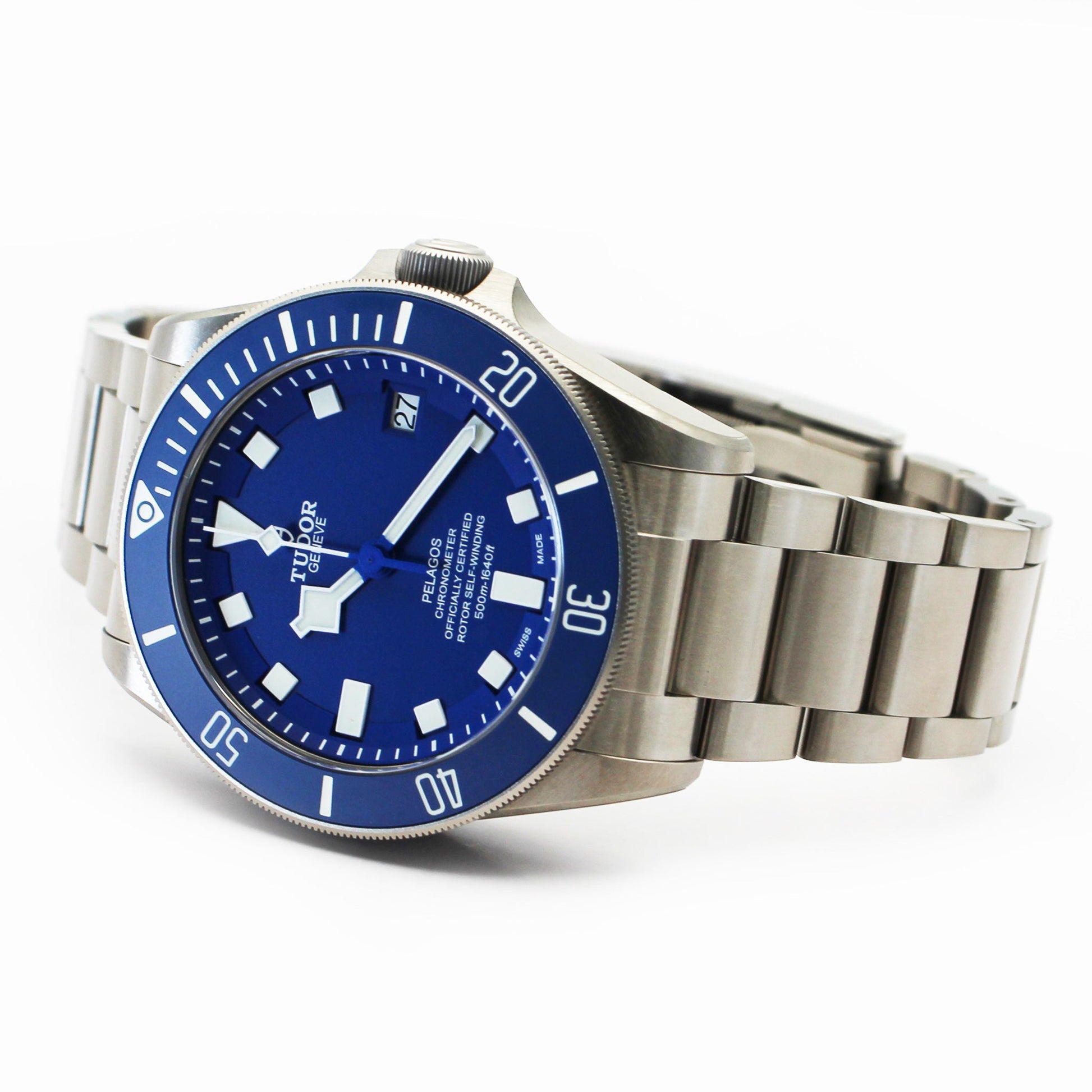TUDOR Pelagos M25600TB-0001 裏蓋・ブレスレット全体