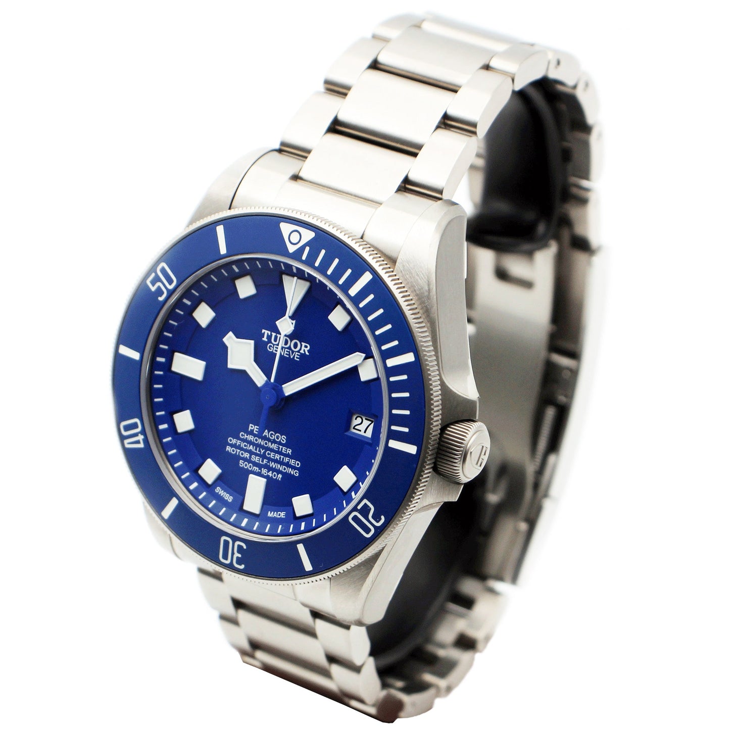 TUDOR Pelagos M25600TB-0001 裏蓋クローズアップ
