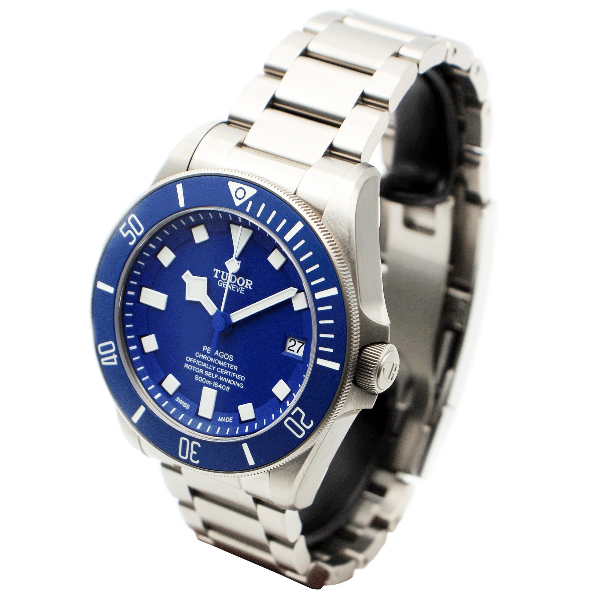 TUDOR Pelagos M25600TB-0001 裏蓋クローズアップ