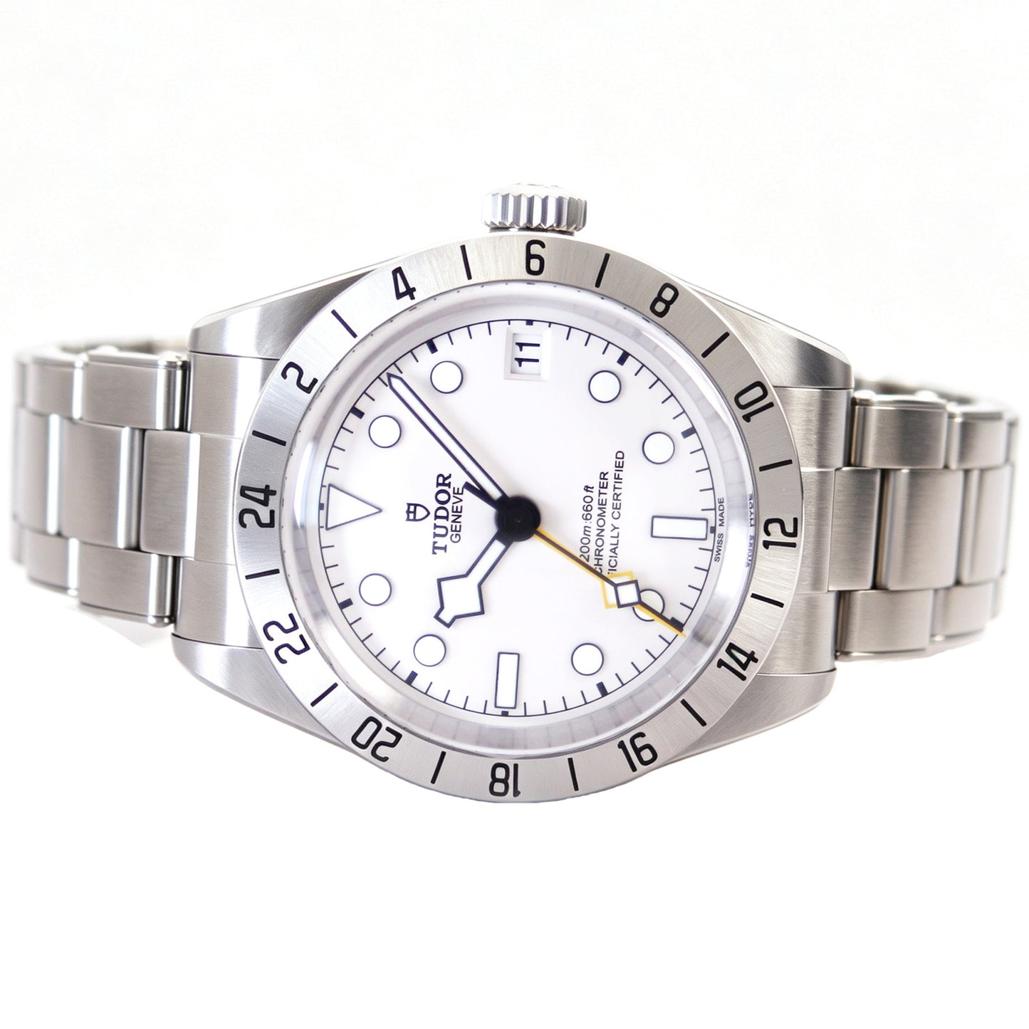 TUDOR Black Bay Pro 39mm GMT M79470-0004 文字盤クローズアップ