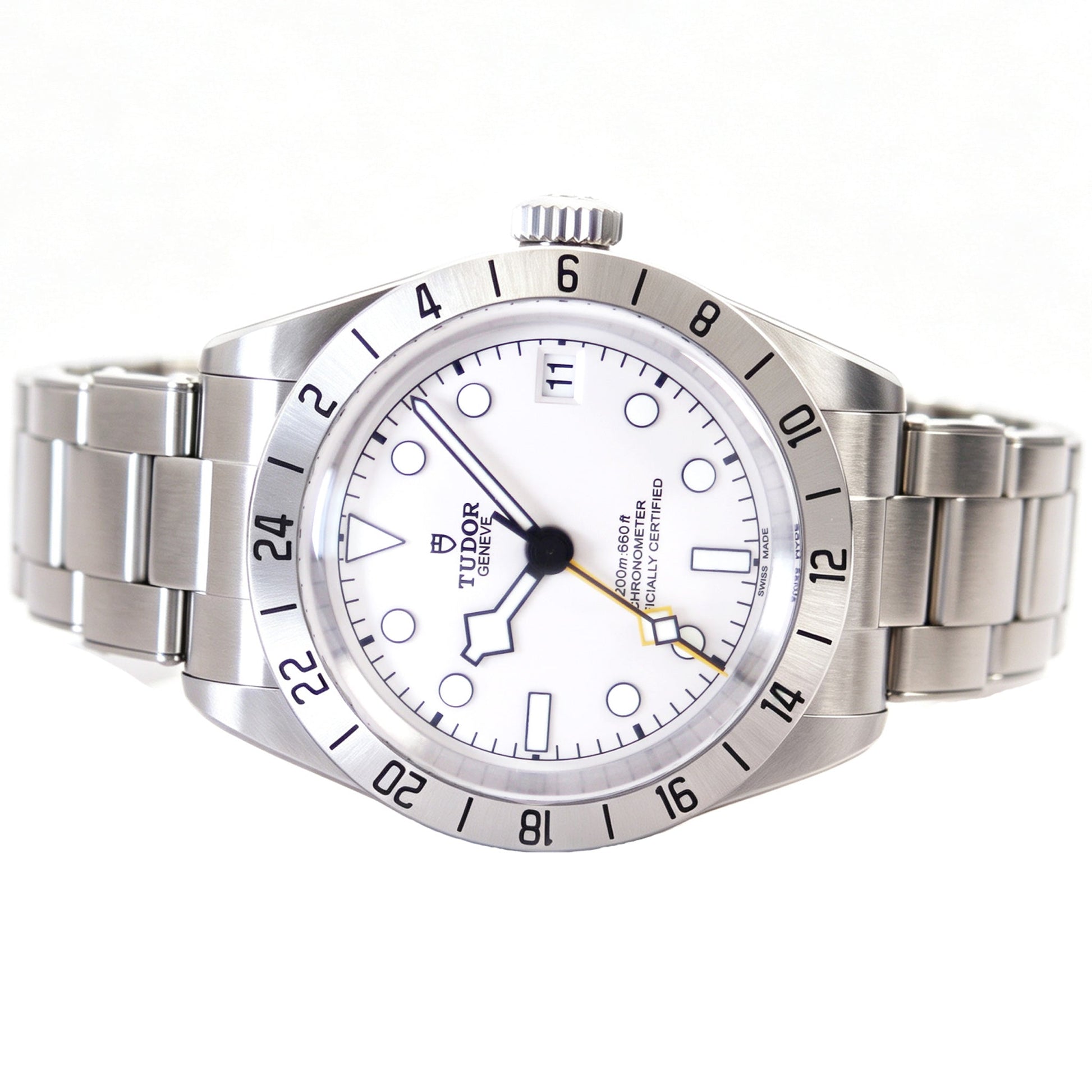 TUDOR Black Bay Pro 39mm GMT M79470-0004 文字盤クローズアップ