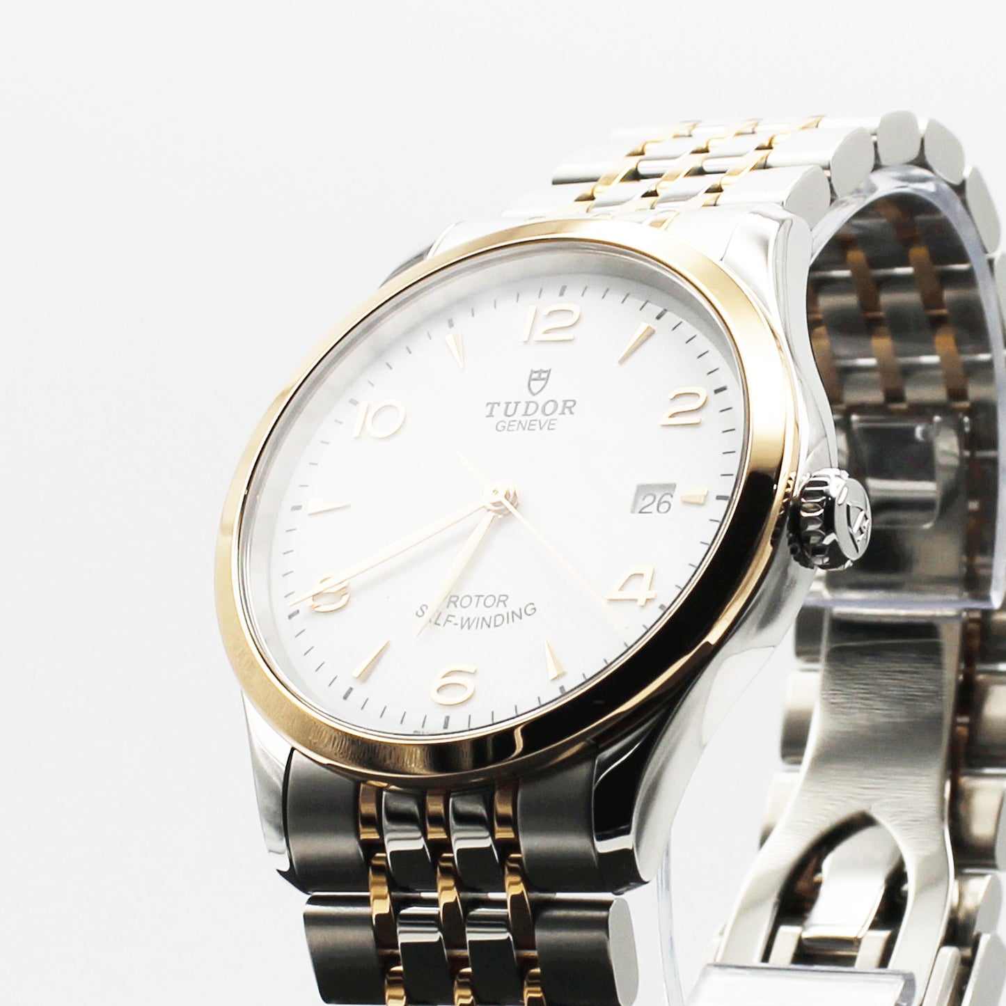 TUDOR 1926 39mm ホワイトダイアル ローズゴールド 自動巻き メンズ腕時計