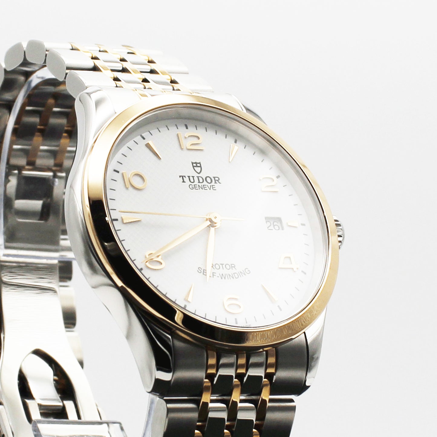 TUDOR 1926 39mm ホワイトダイアル ローズゴールド 自動巻き メンズ腕時計