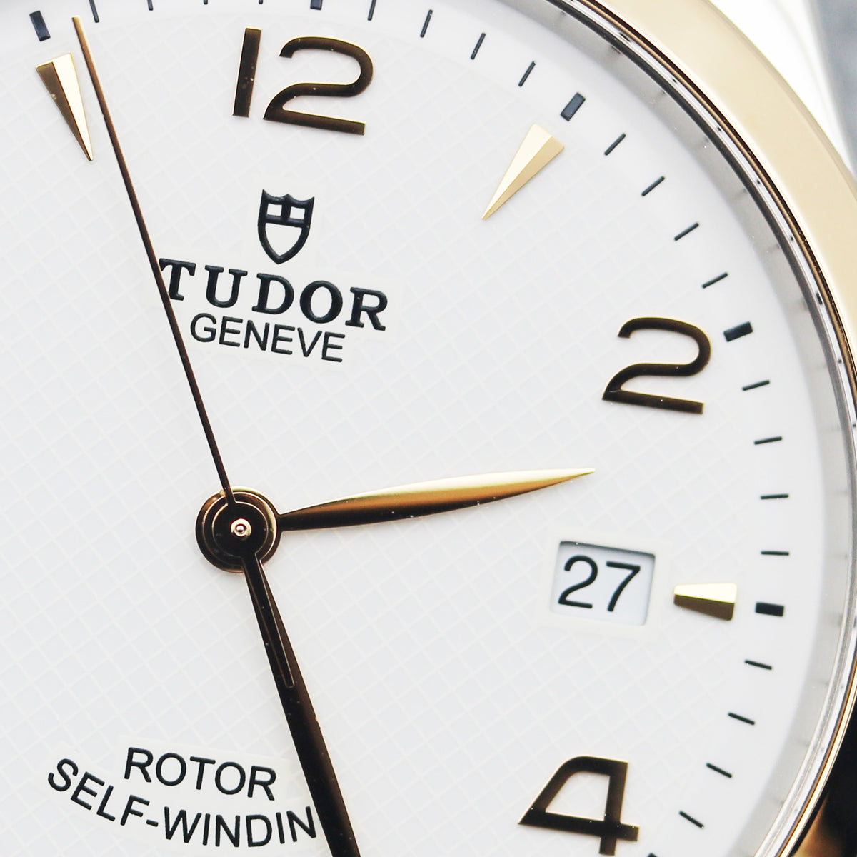 Tudor 1926 39mm White Dial Rose Gold Automatic Men's