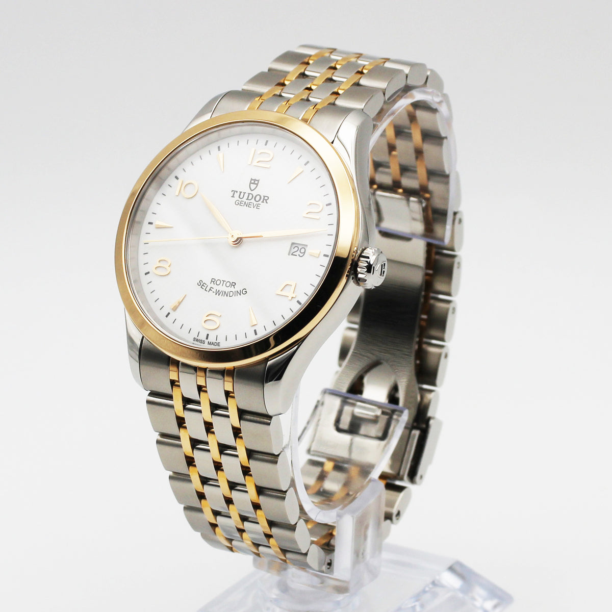 Tudor 1926 39mm White Dial Rose Gold Automatic Men's
