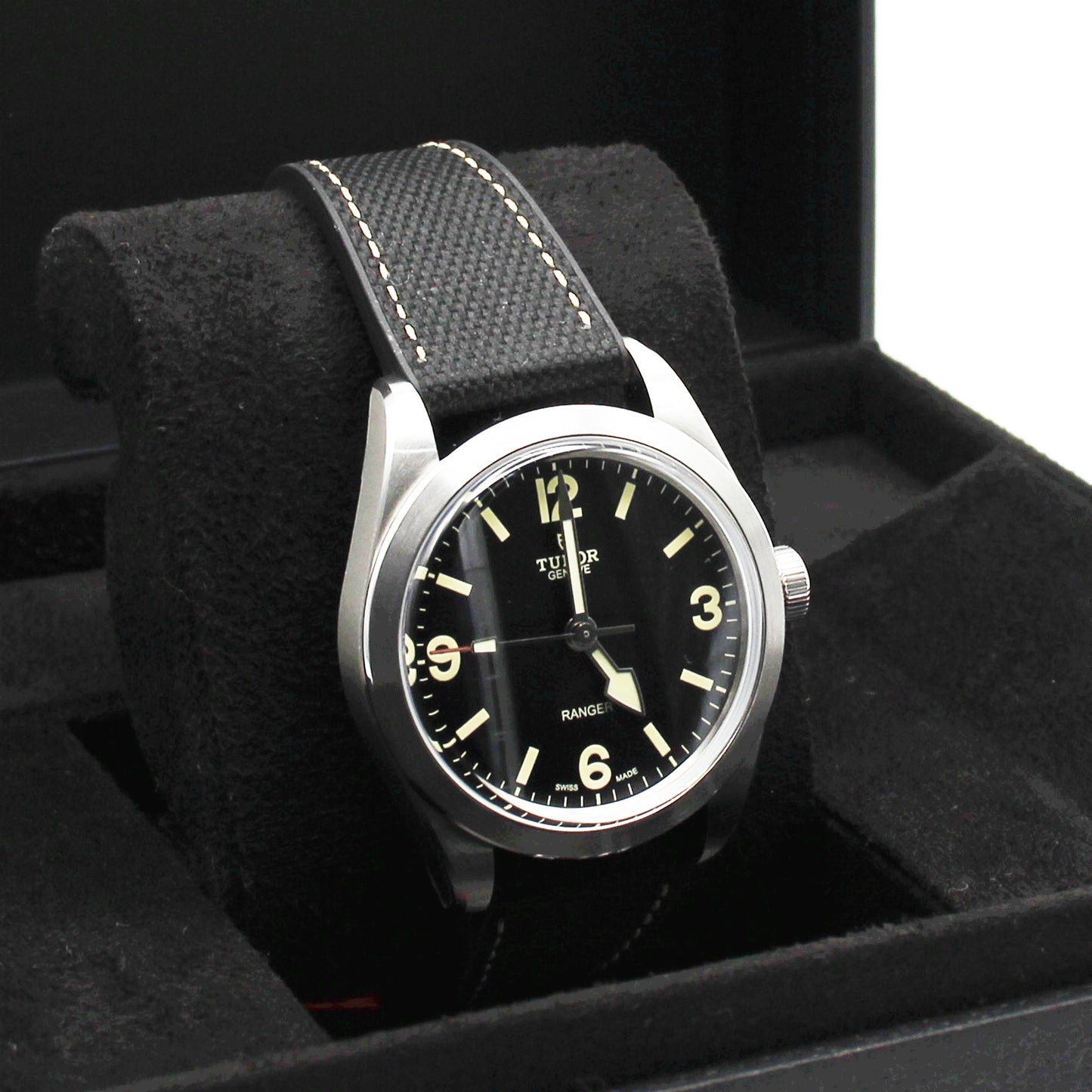 TUDOR Ranger 39mm Black Dial Steel Automatic Men's Watch