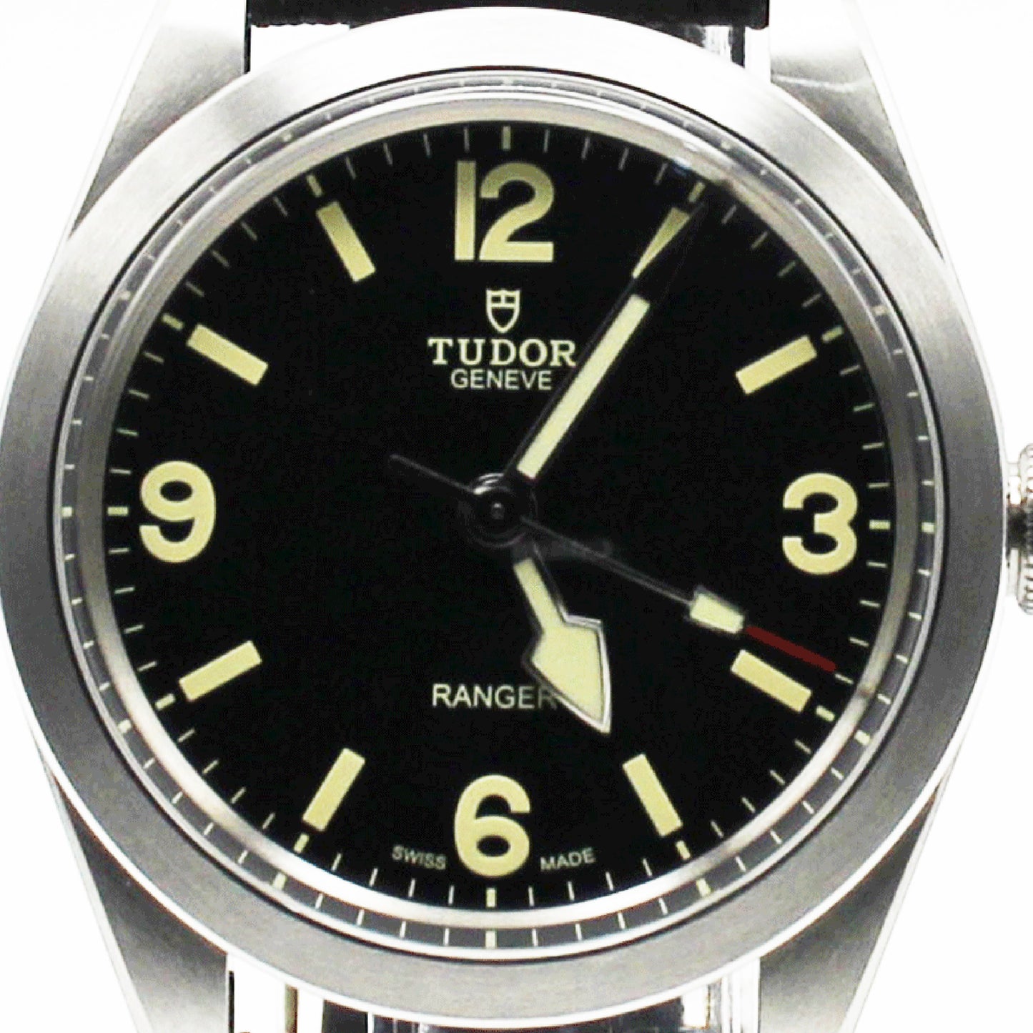 TUDOR Ranger 39mm Black Dial Steel Automatic Men's Watch