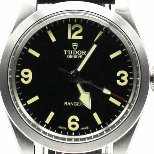 TUDOR Ranger 39mm Black Dial Steel Automatic Men's Watch