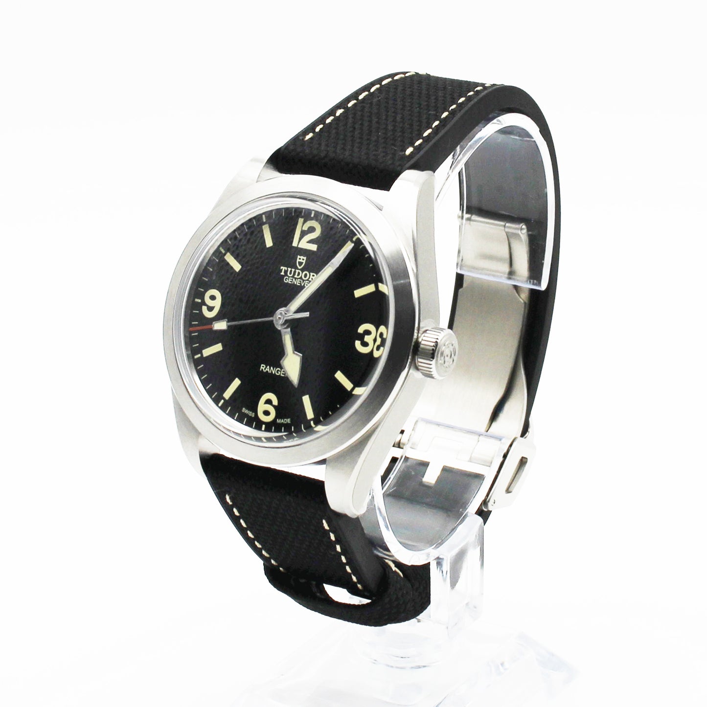TUDOR Ranger 39mm Black Dial Steel Automatic Men's Watch