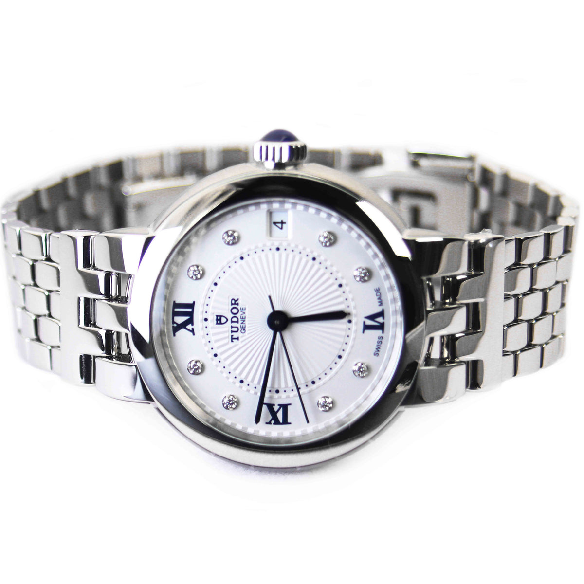 TUDOR Clair de Rose 34mm オパライン ダイヤモンド 自動巻き