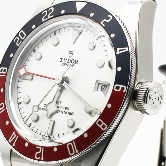 TUDOR Black Bay GMT 41mm オパラインダイアル 自動巻き GMT メンズ腕時計