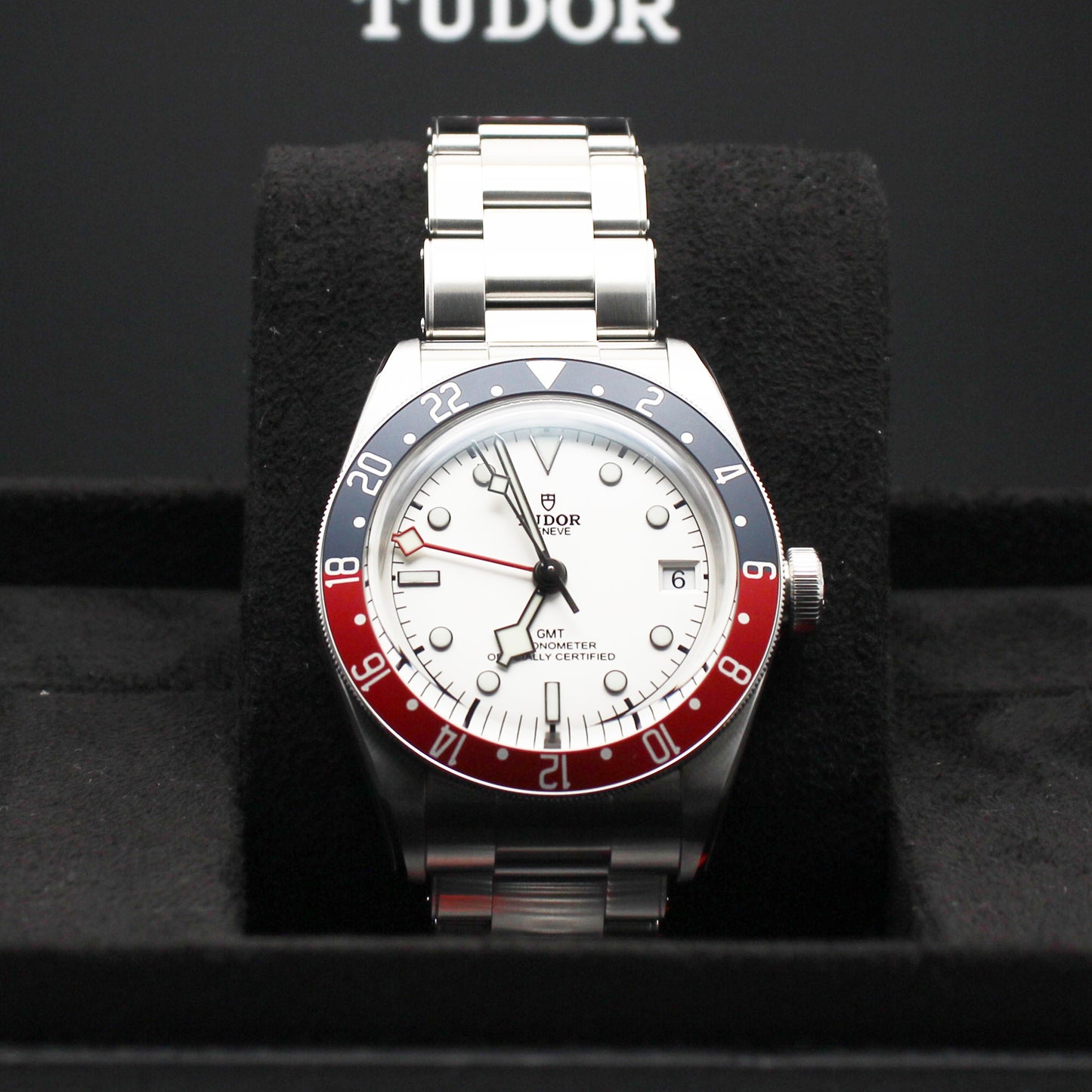 TUDOR Black Bay GMT 41mm オパラインダイアル 自動巻き GMT メンズ腕時計