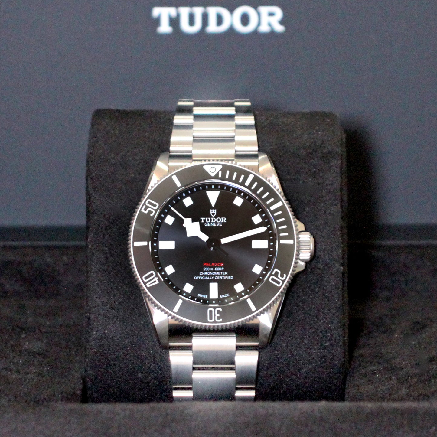 TUDOR Pelagos 39 39mm Black Dial Titanium Automatic Diver's Watch Men's Watch