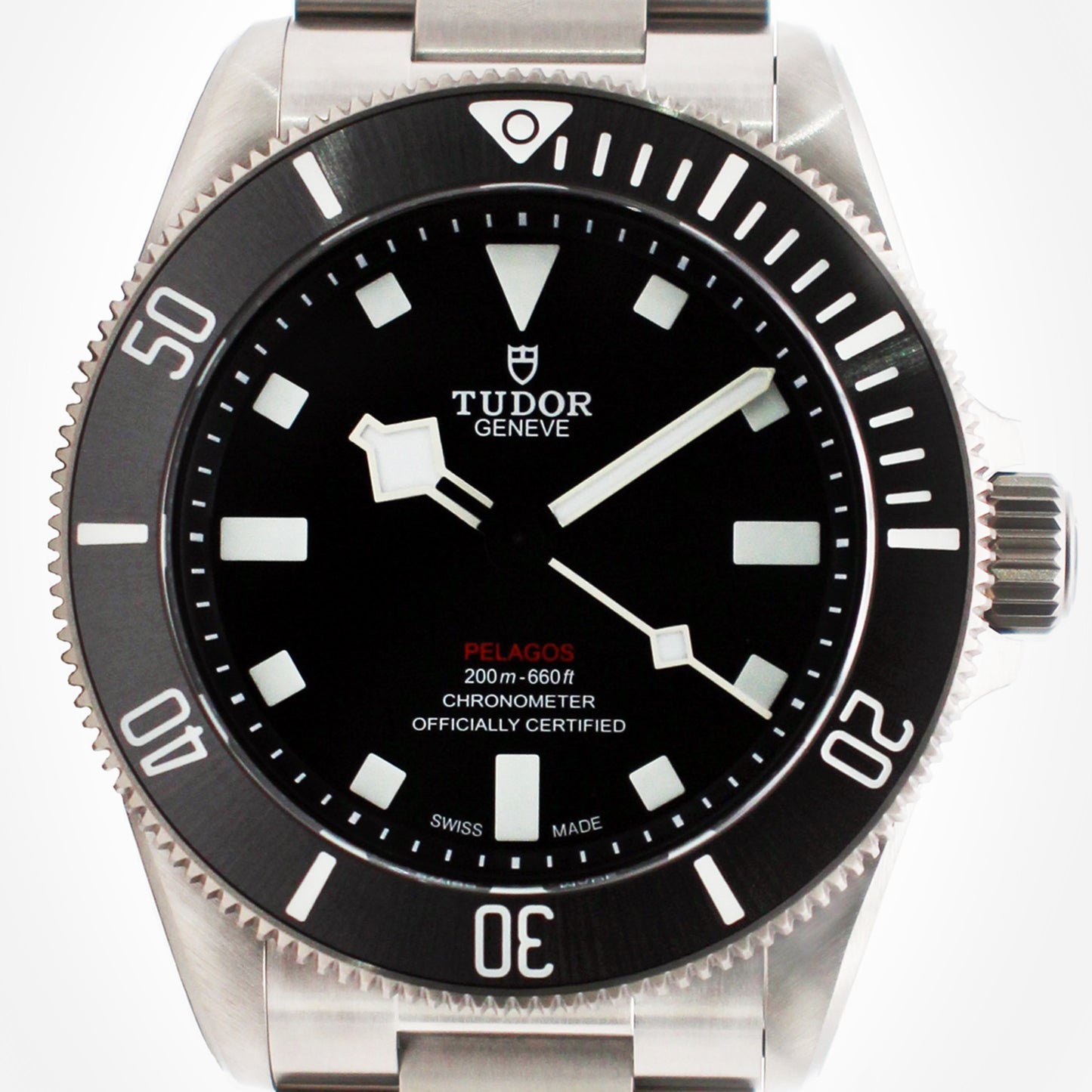 TUDOR Pelagos 39 39mm Black Dial Titanium Automatic Diver's Watch Men's Watch