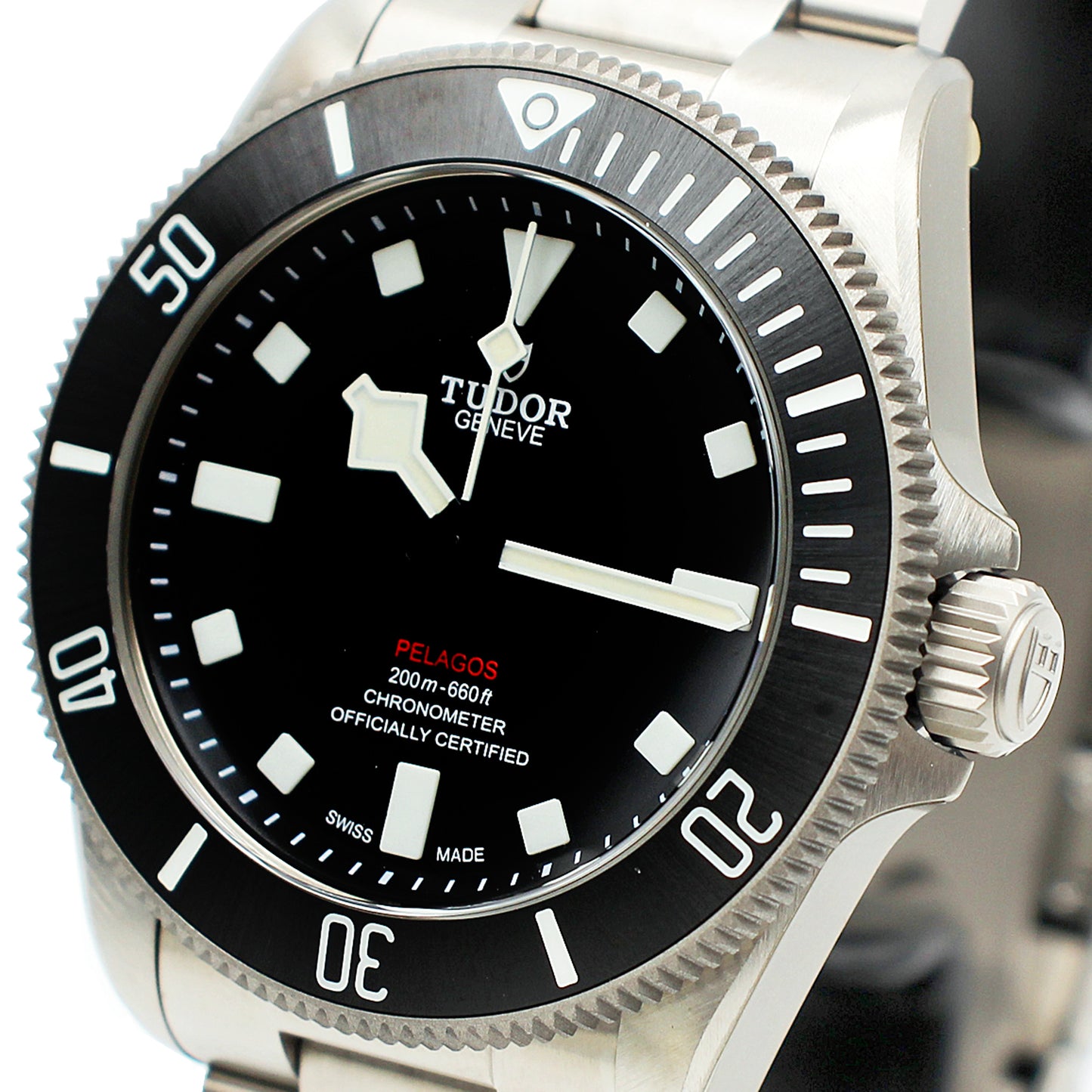 TUDOR Pelagos 39 39mm Black Dial Titanium Automatic Diver's Watch Men's Watch