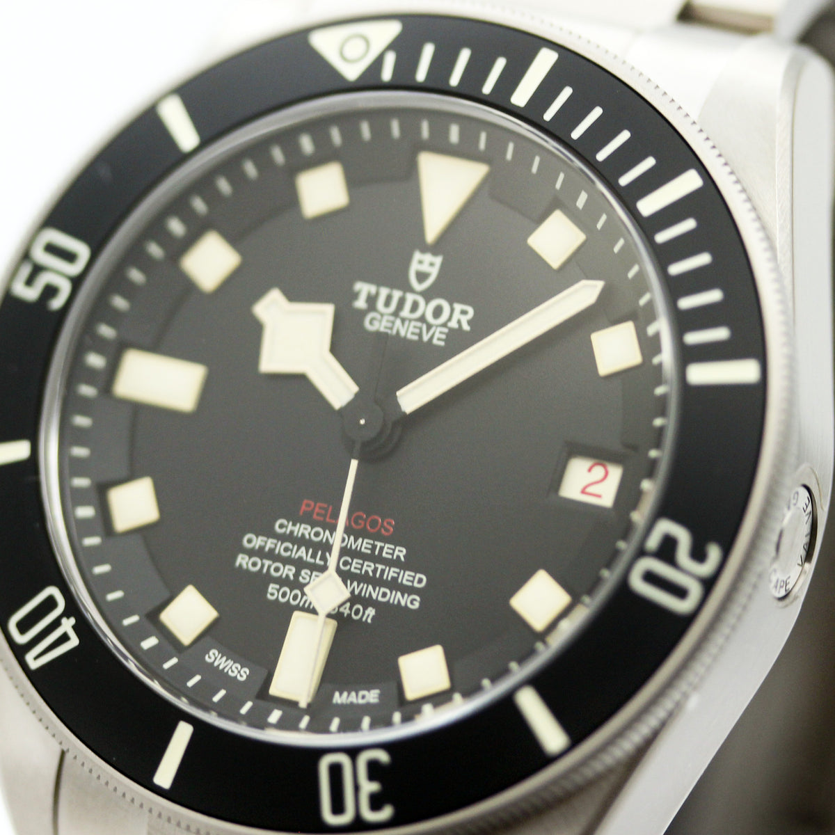 TUDOR Pelagos LHD 42mm Black Automatic 500m Water-Resistant Diver's