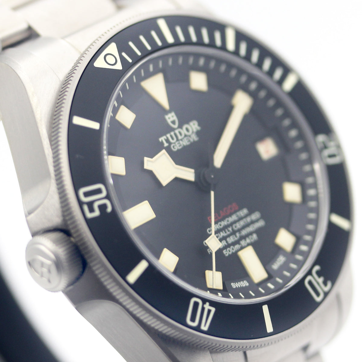 TUDOR Pelagos LHD 42mm Black Automatic 500m Water-Resistant Diver's