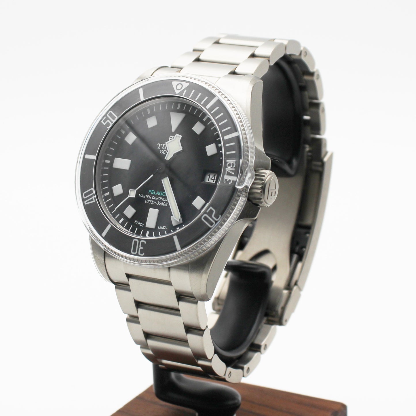 TUDOR Pelagos Ultra 43mm Black Dial Titanium Automatic 1000m Water Resistant Men's Dive Watch