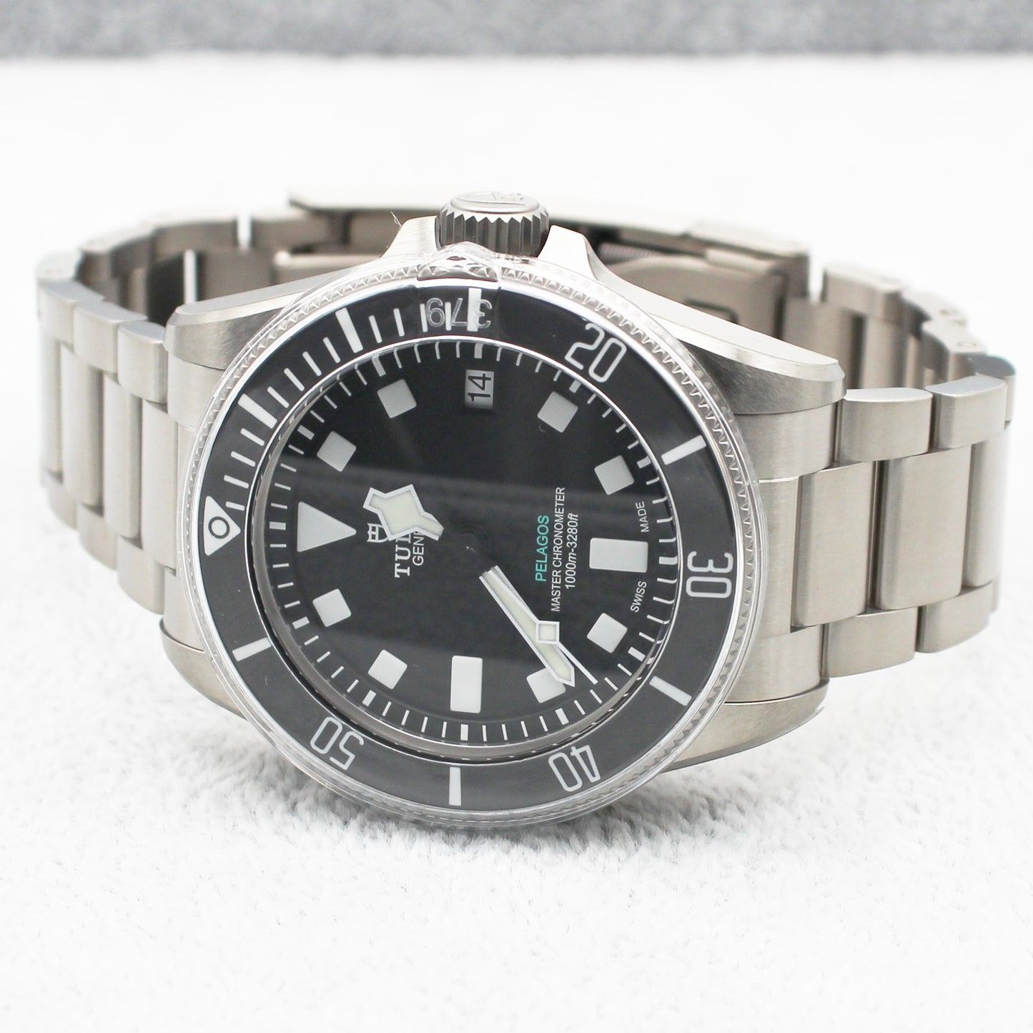 TUDOR Pelagos Ultra 43mm Black Dial Titanium Automatic 1000m Water Resistant Men's Dive Watch