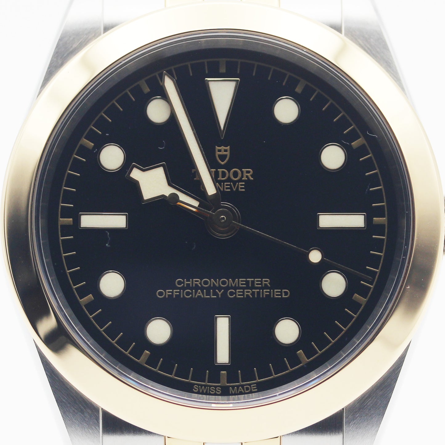 TUDOR Black Bay One 39 S&G ブラックダイアル スチール＆イエローゴールド 自動巻き メンズ腕時