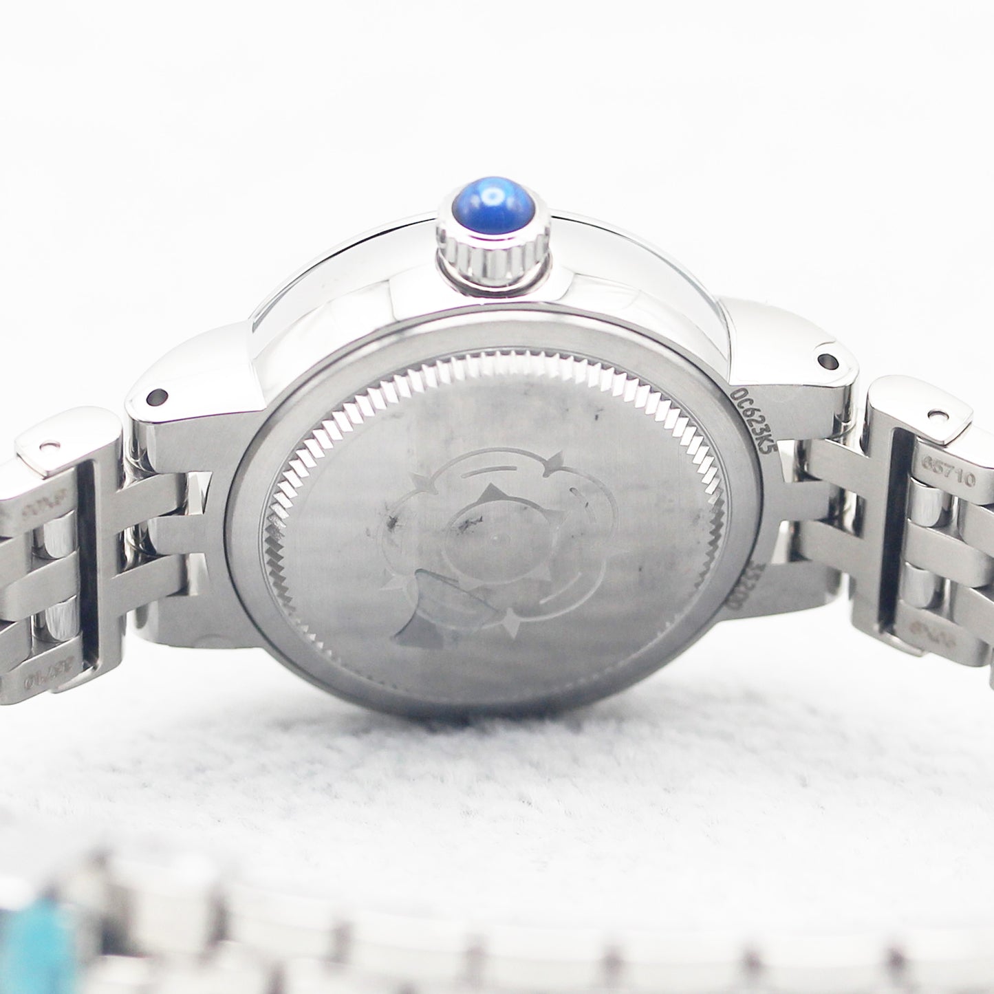 TUDOR Clair de Rose 26mm Blue Diamond Dial Steel Automatic Ladies Watch