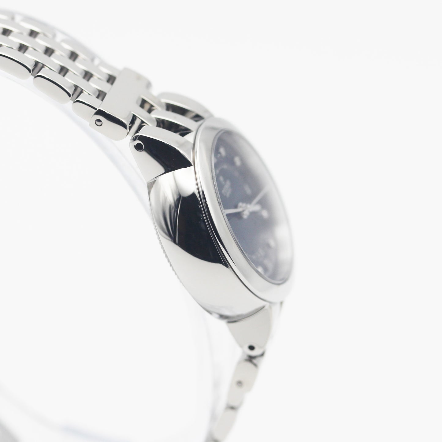 TUDOR Clair de Rose 26mm Blue Diamond Dial Steel Automatic Ladies Watch