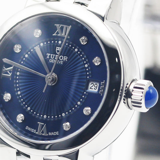 TUDOR Clair de Rose 26mm ブルーダイヤモンドダイアル 自動巻き