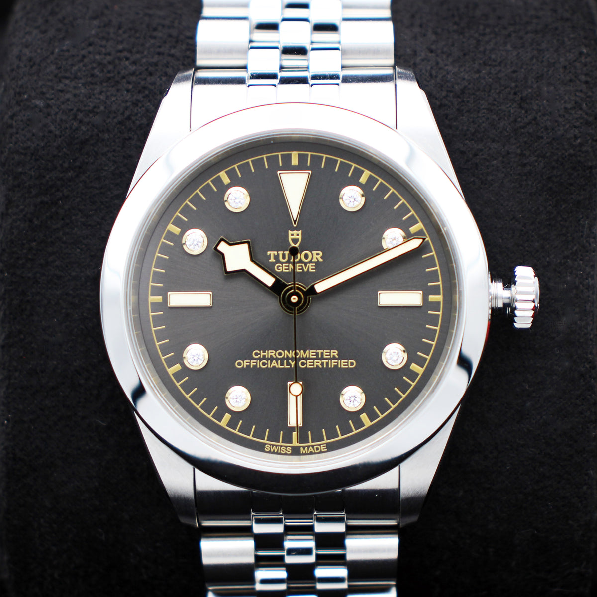 TUDOR Black Bay One 36 36mm アンスラサイト ダイヤモンド 自動巻き