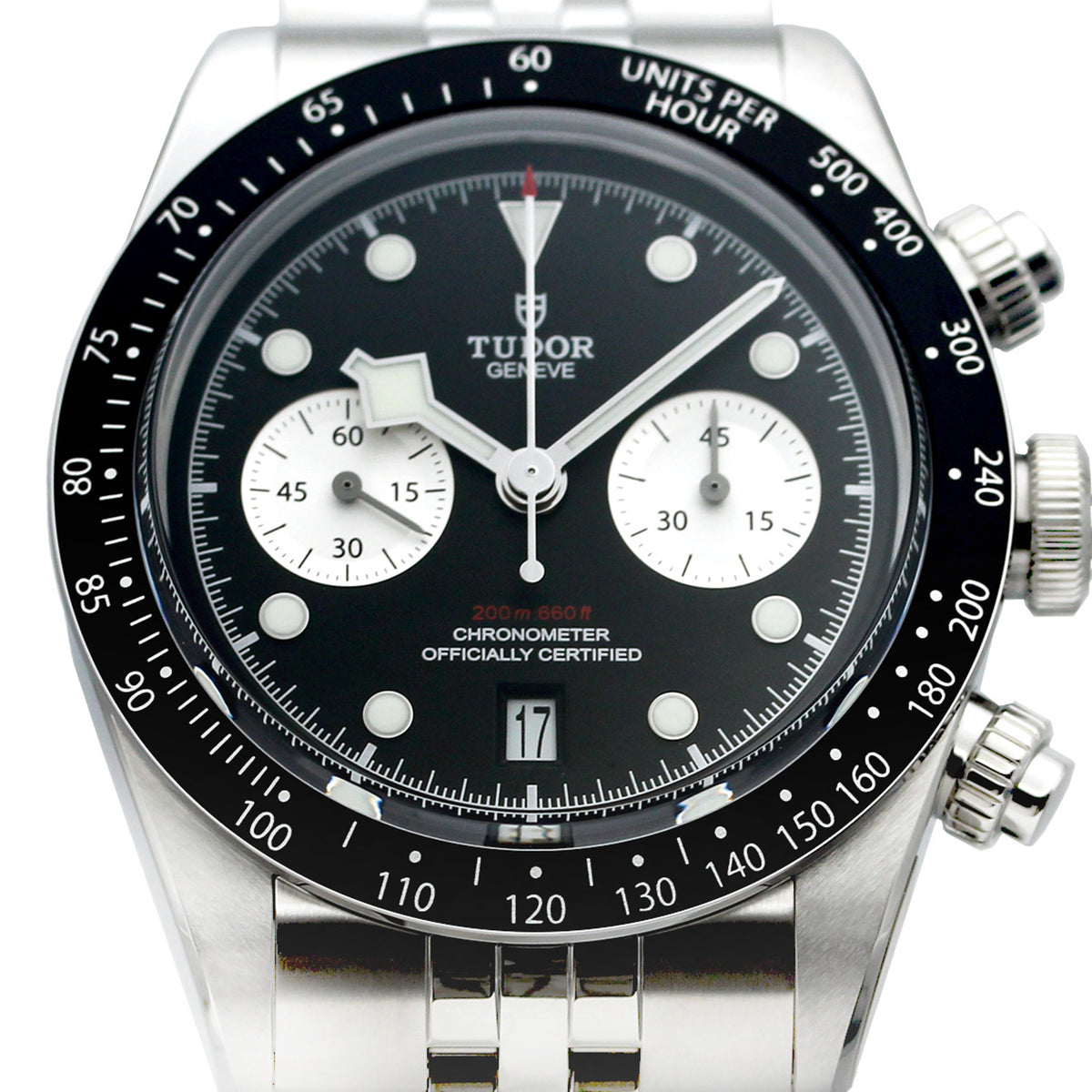 TUDOR Black Bay Chrono 41mm ブラック クロノグラフ 自動巻き