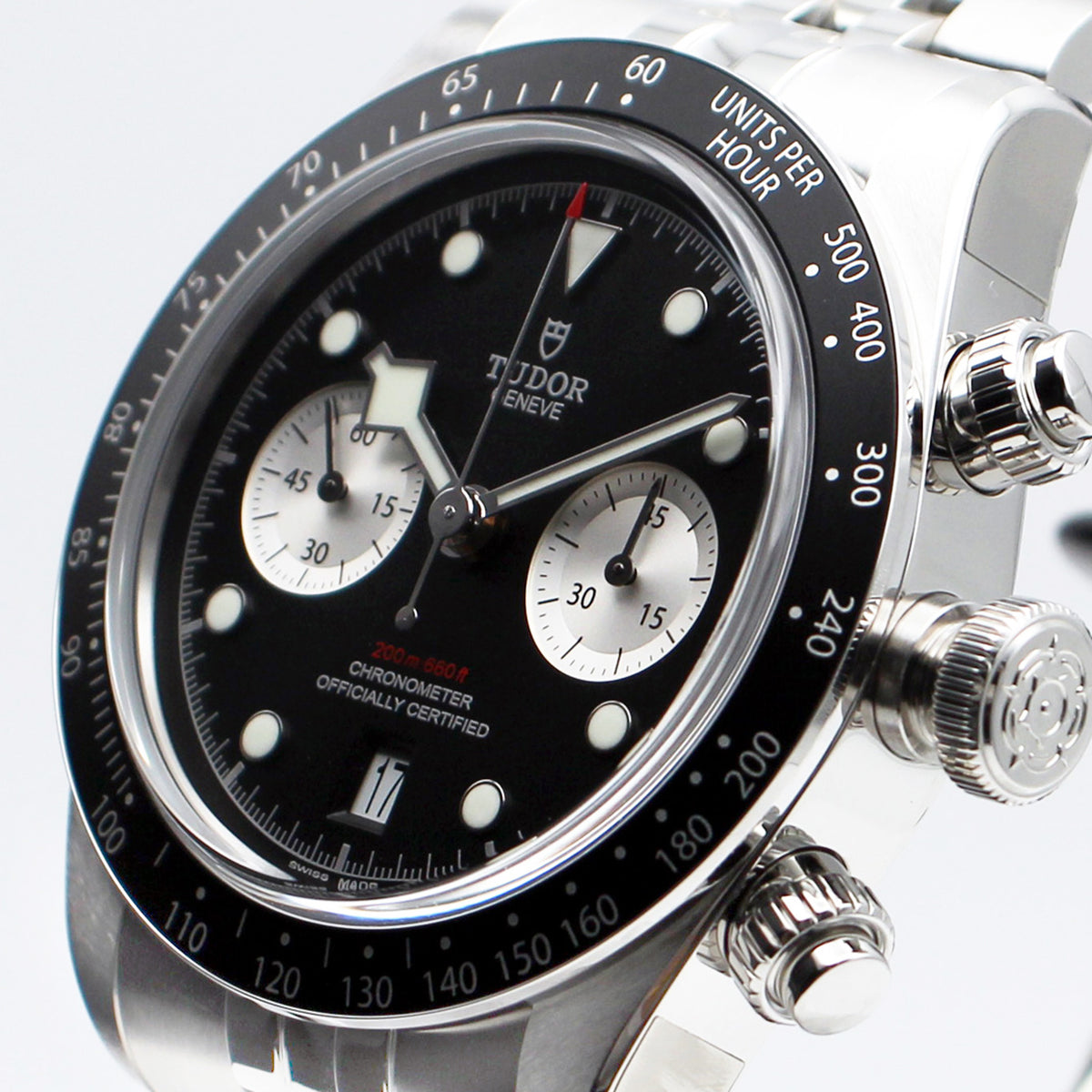 TUDOR Black Bay Chrono 41mm ブラック クロノグラフ 自動巻き