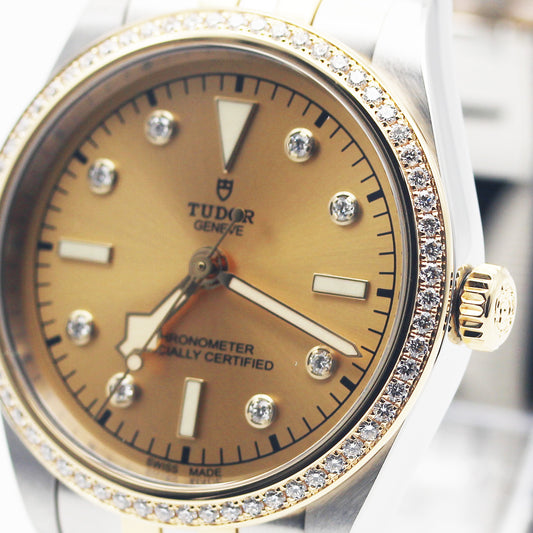 TUDOR Black Bay One 36 S&G 36mm シャンパン ダイヤモンド 自動巻き
