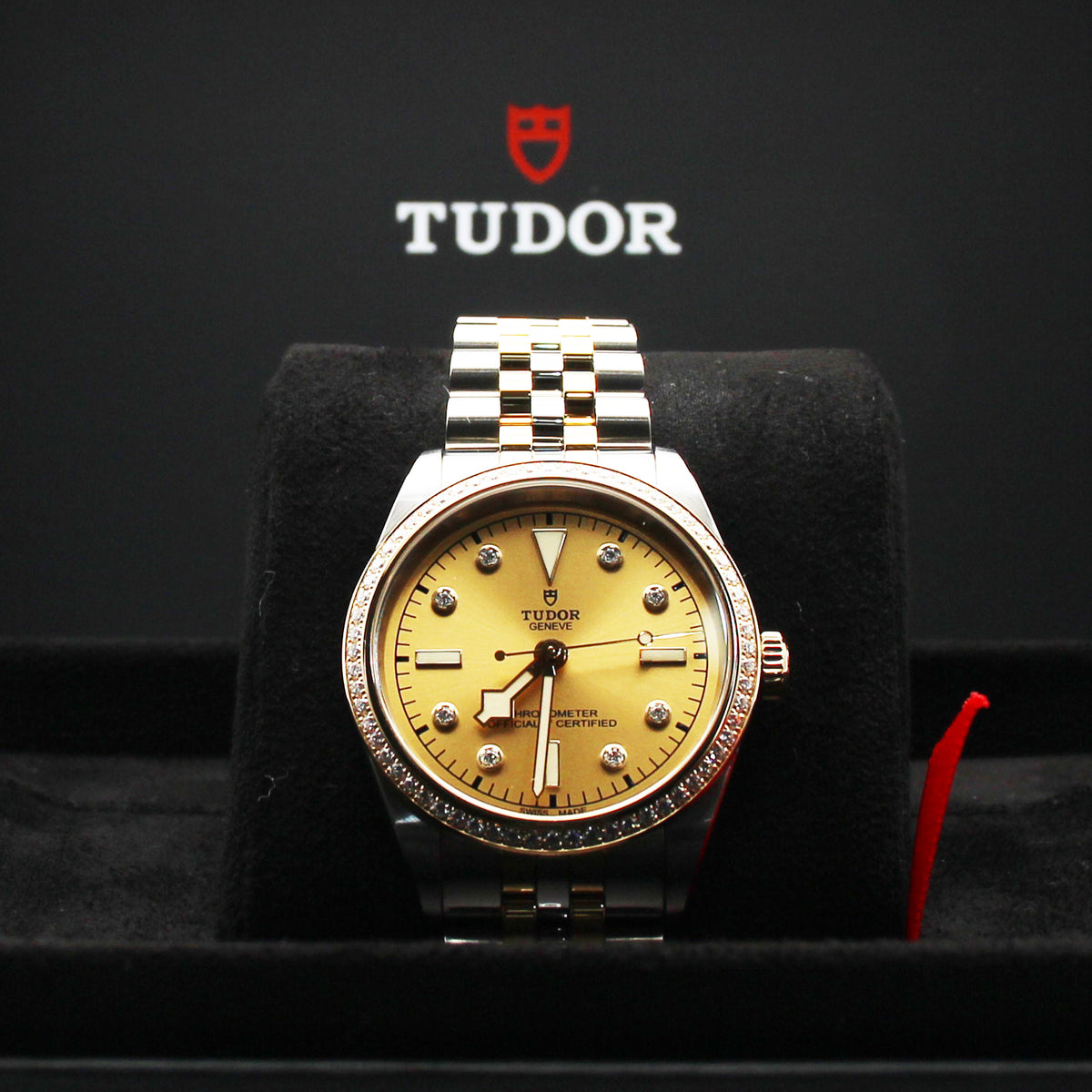 TUDOR Black Bay One 36 S&G 36mm シャンパン ダイヤモンド 自動巻き