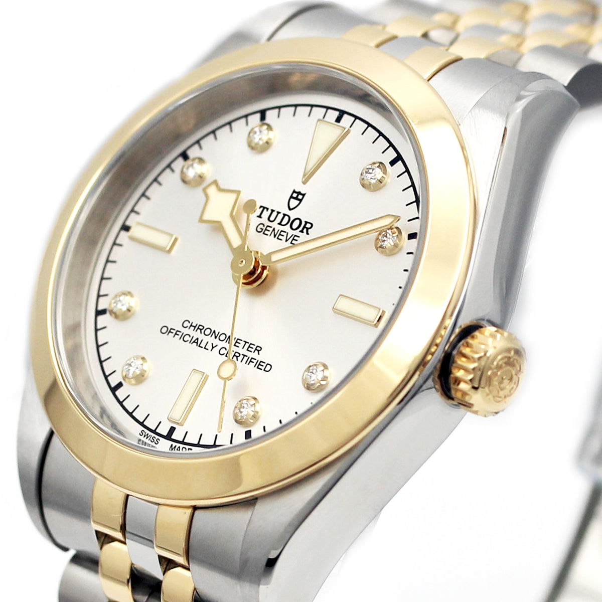 TUDOR Black Bay One 31mm シルバーダイアル ダイヤモンド 自動巻き