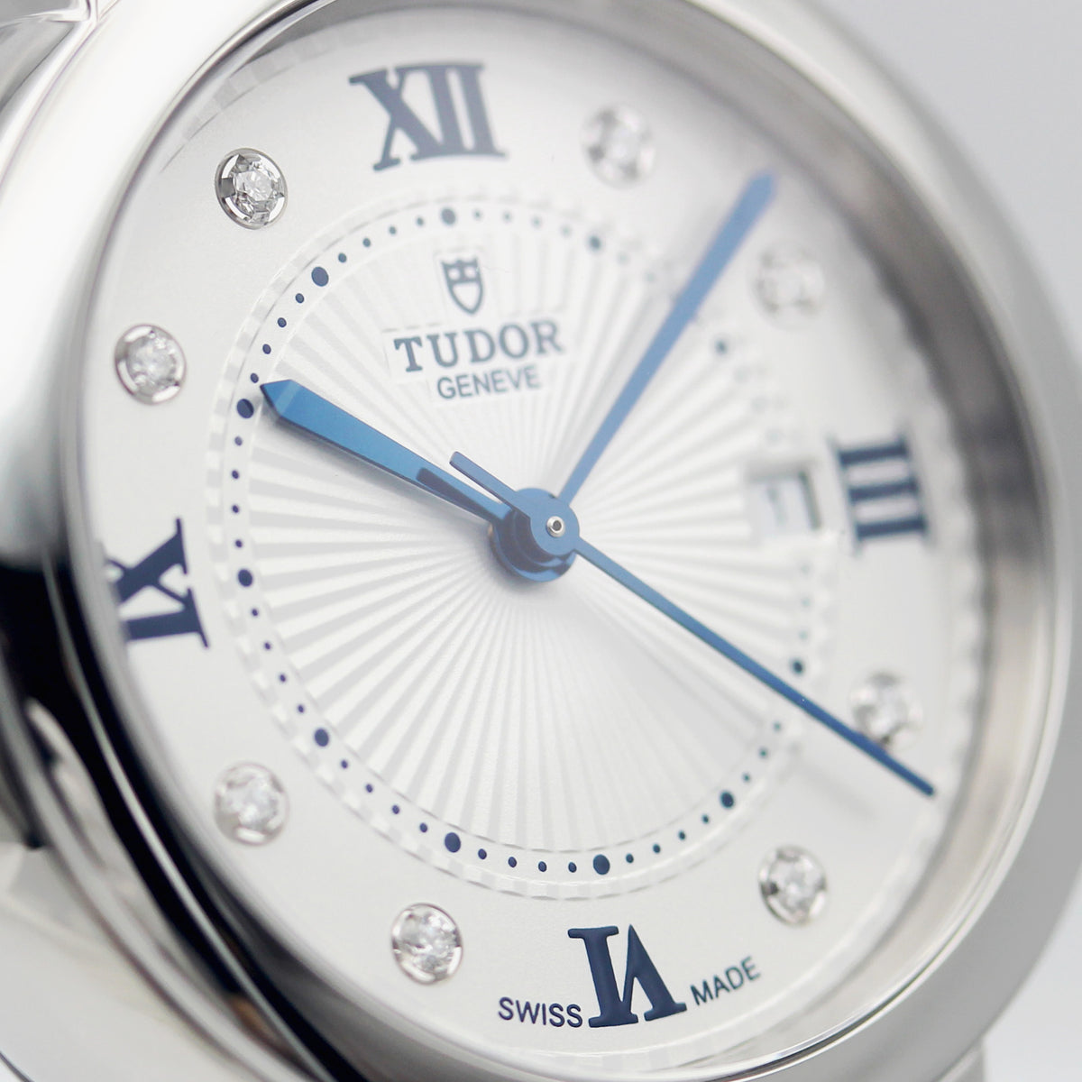 TUDOR Clair de Rose 30mm オパライン ダイヤモンド 自動巻き レディース