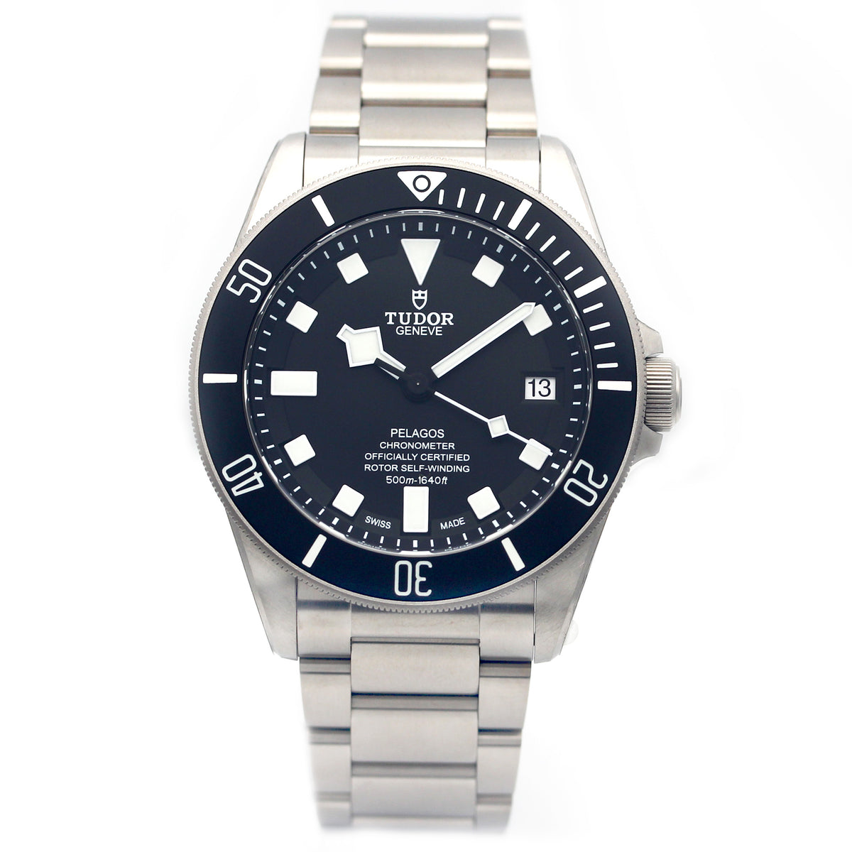 TUDOR Pelagos 42mm ブラックダイアル チタン 自動巻き ダイバーズ