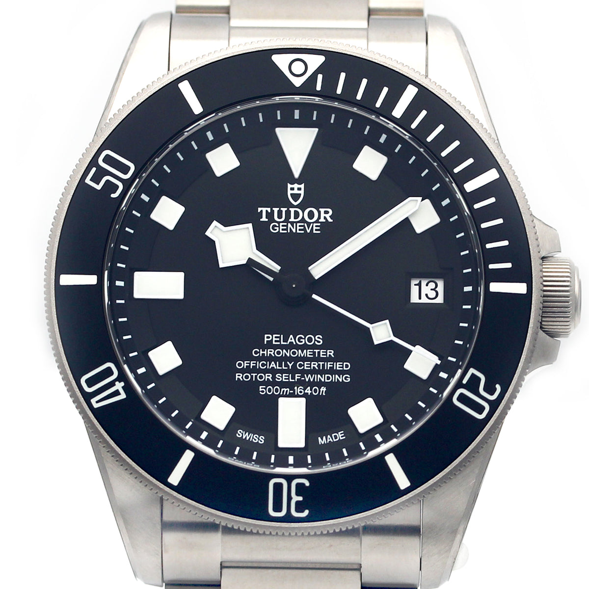 TUDOR Pelagos 42mm ブラックダイアル チタン 自動巻き ダイバーズ