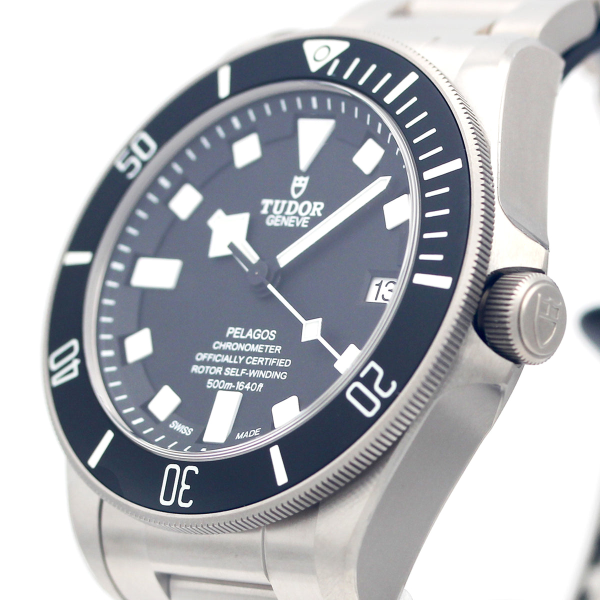 TUDOR Pelagos 42mm ブラックダイアル チタン 自動巻き ダイバーズ