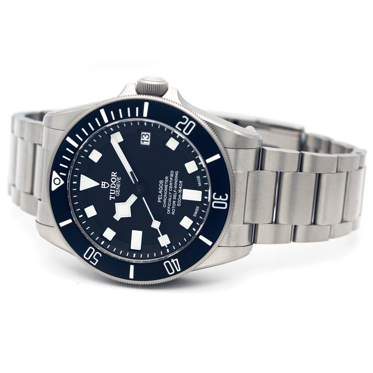 TUDOR Pelagos 42mm ブラックダイアル チタン 自動巻き ダイバーズ