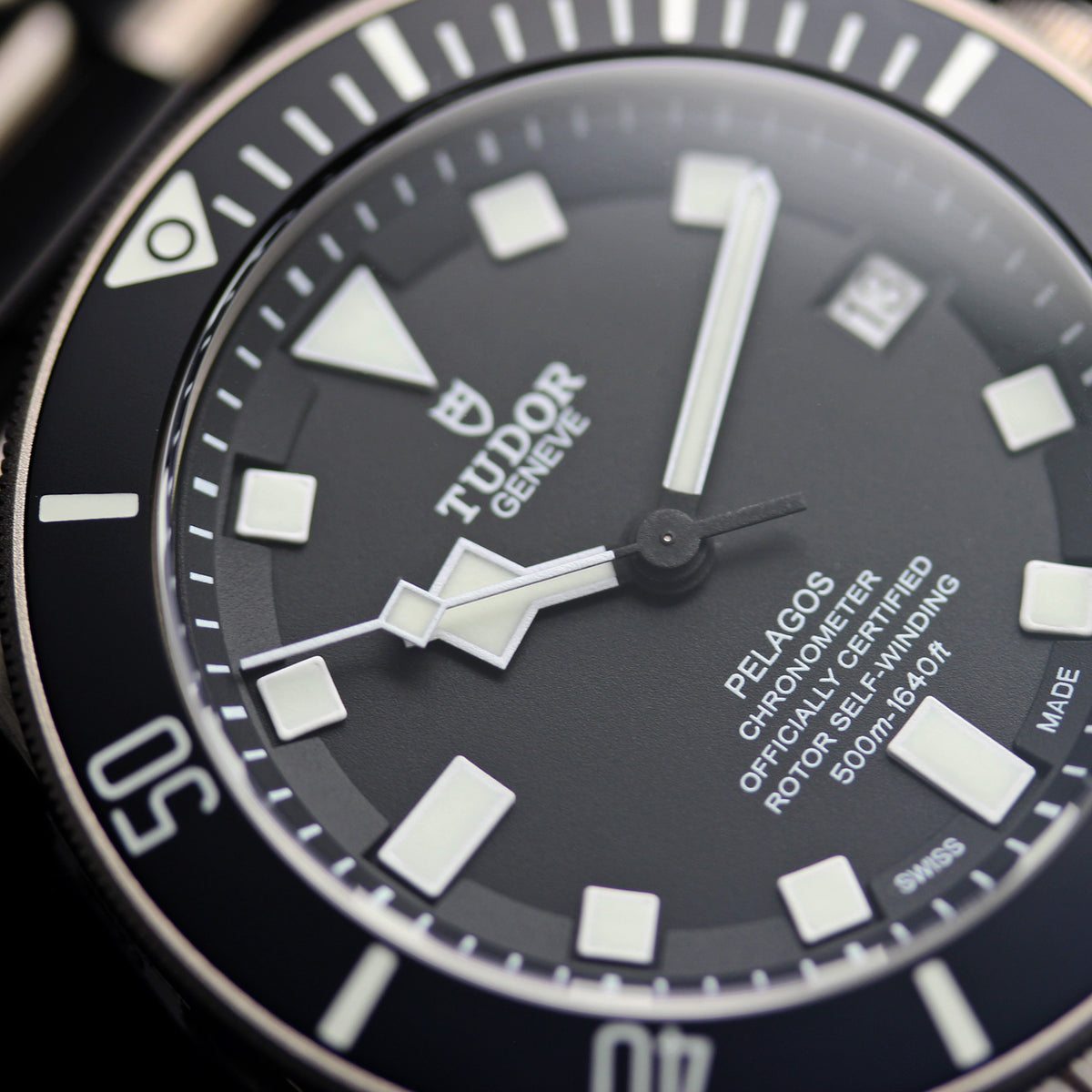 TUDOR Pelagos 42mm ブラックダイアル チタン 自動巻き ダイバーズ