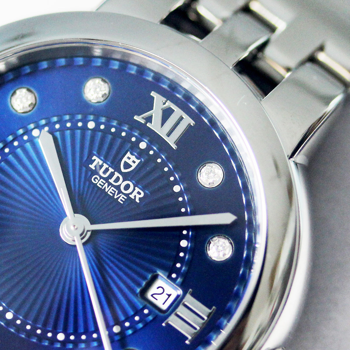 TUDOR Clair de Rose 30mm ブルーダイアル ダイヤモンド 自動巻き