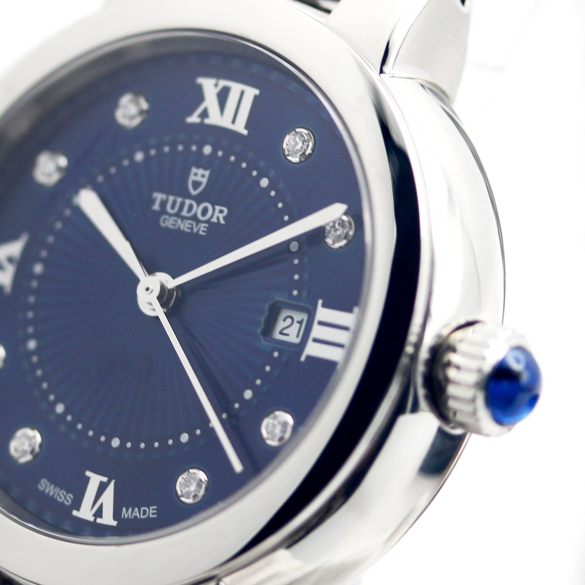 TUDOR Clair de Rose 30mm ブルーダイアル ダイヤモンド 自動巻き