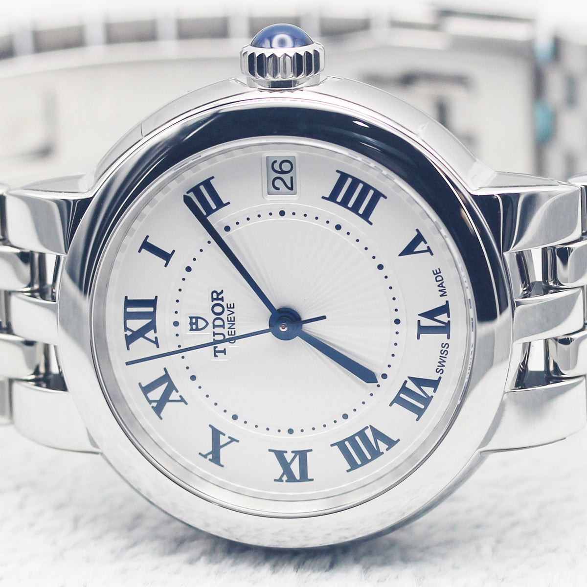 TUDOR Clair de Rose 34mm オパラインダイアル 自動巻き レディース