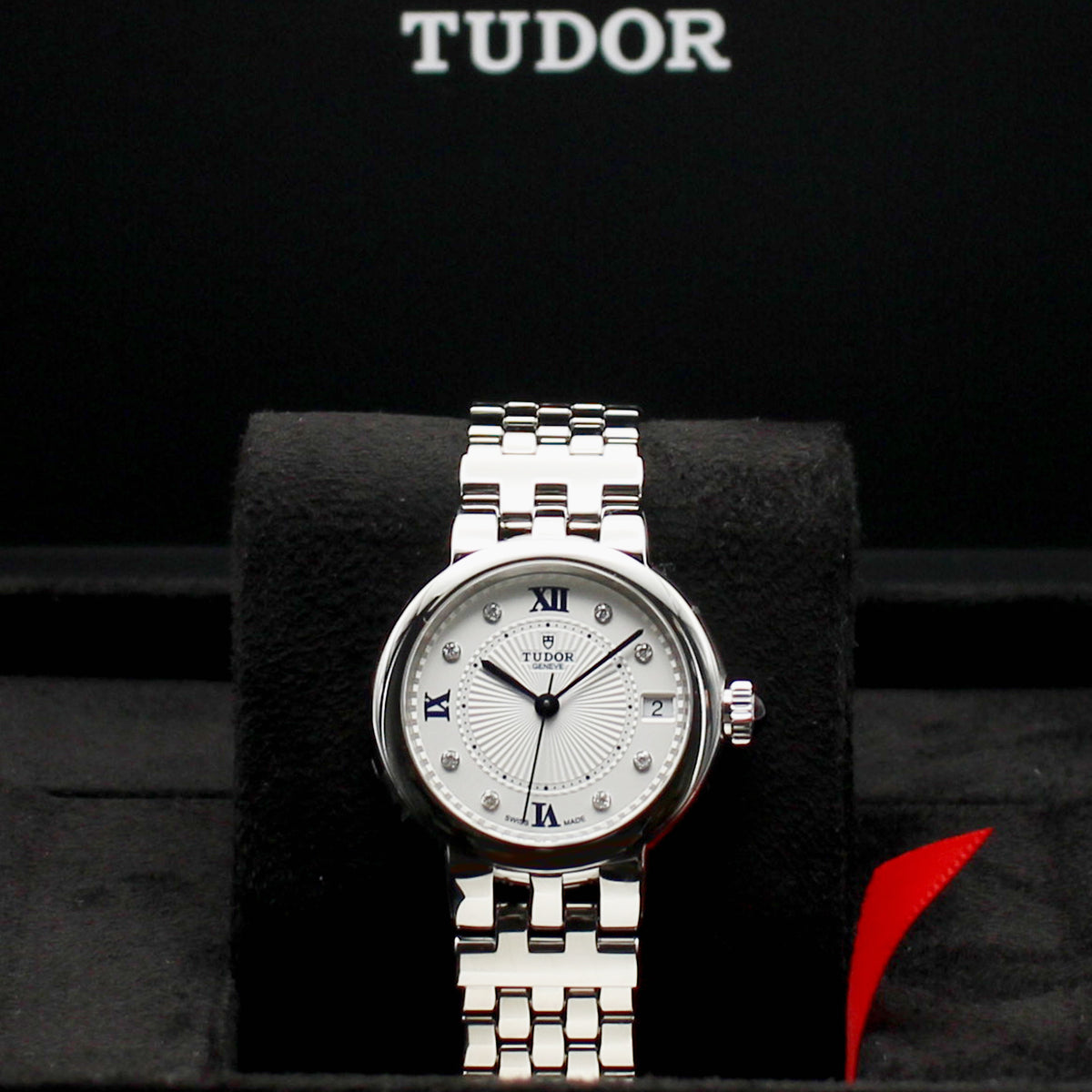 TUDOR Clair de Rose 34mm Opaline Diamond Automatic