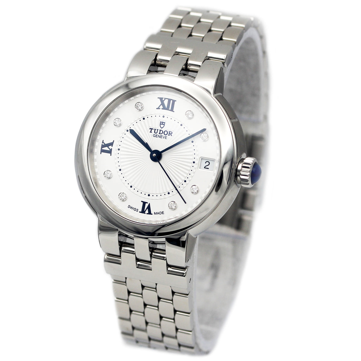 TUDOR Clair de Rose 34mm Opaline Diamond Automatic