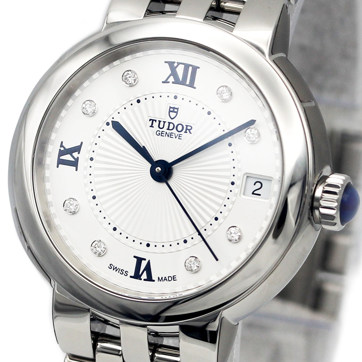 TUDOR Clair de Rose 34mm Opaline Diamond Automatic