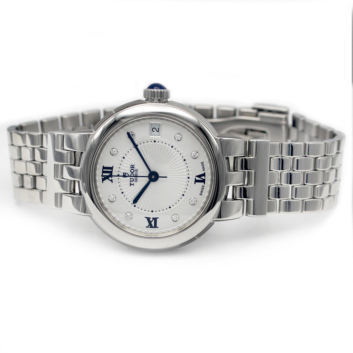 TUDOR Clair de Rose 34mm Opaline Diamond Automatic