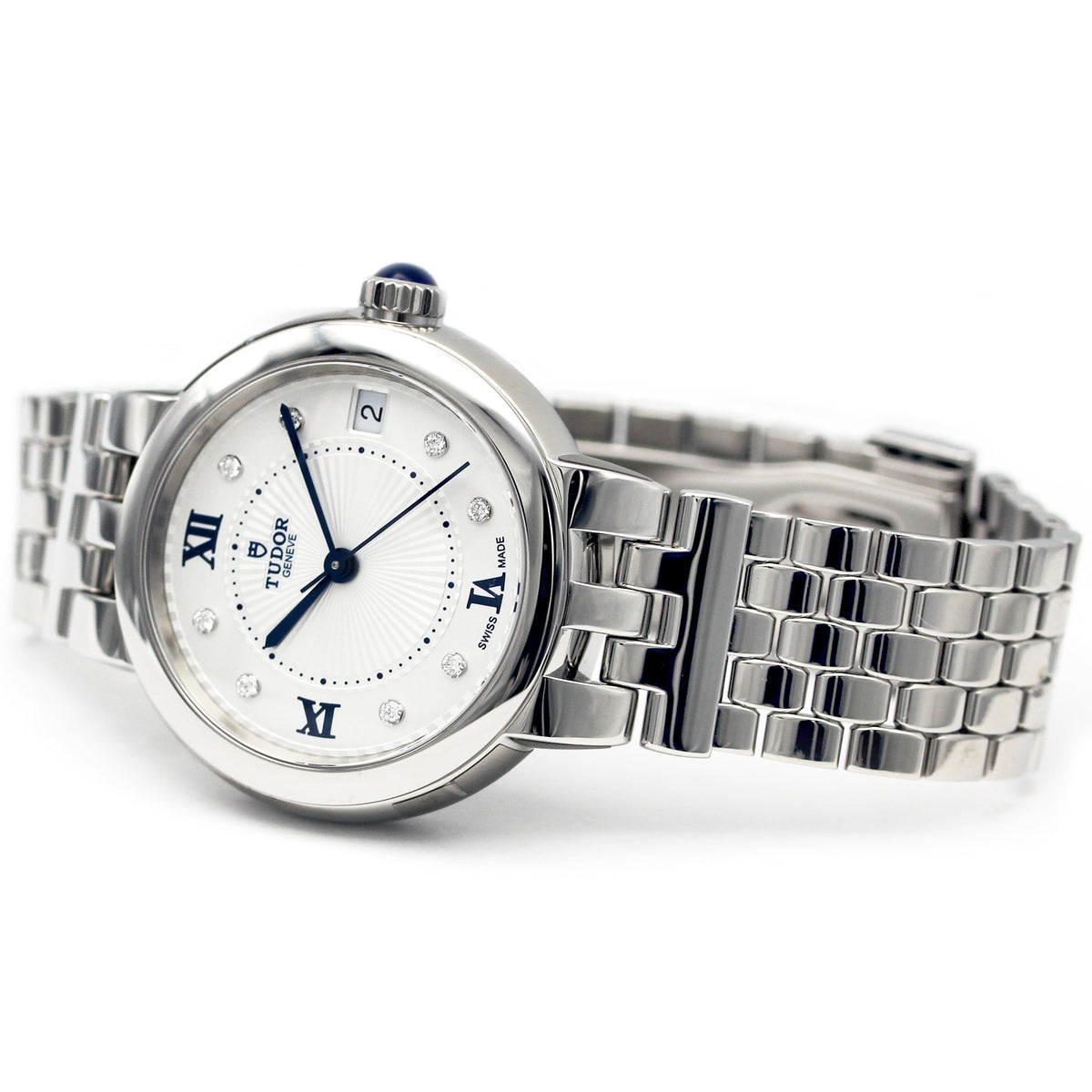 TUDOR Clair de Rose 34mm Opaline Diamond Automatic