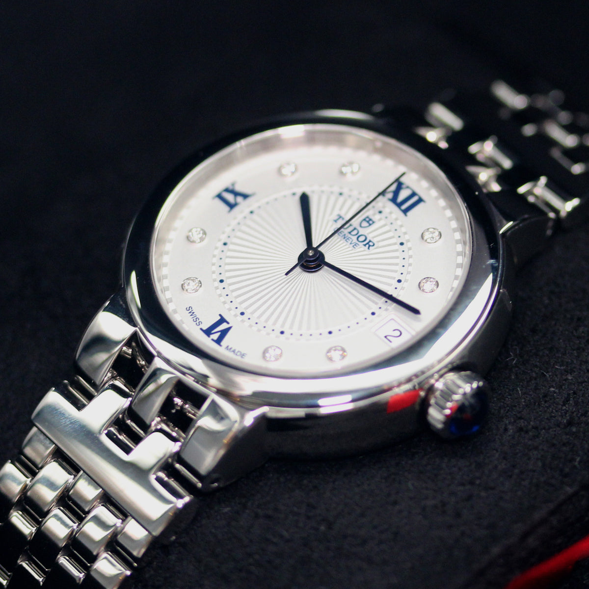 TUDOR Clair de Rose 34mm Opaline Diamond Automatic